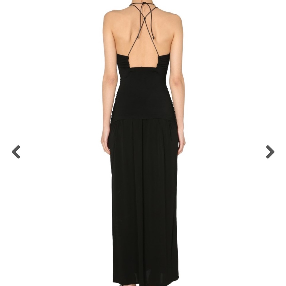 Helmut Lang - Designer Elegant Black Corset Dress